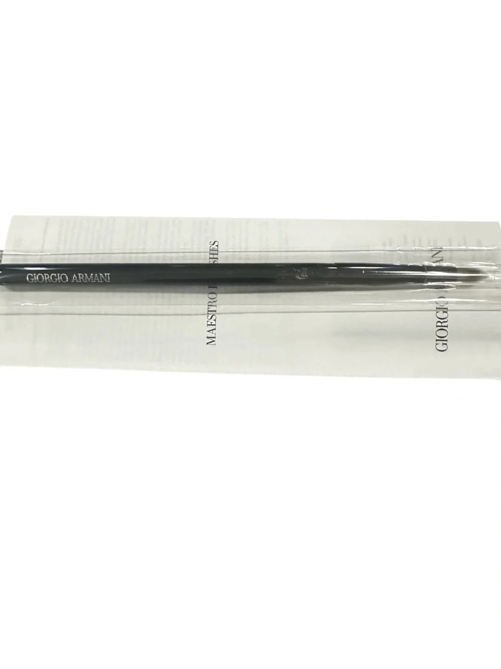 Giorgio Armani Black Maestro Eye Brush – for concealer or eyeshadow.  44.00 reta